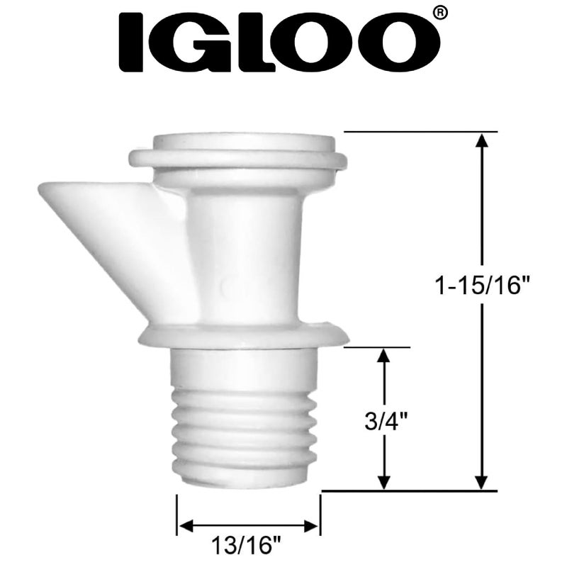 Igloo Push-Button Spigot for 2-10 Gallon Water Cooler Beverage Jugs - Image 3